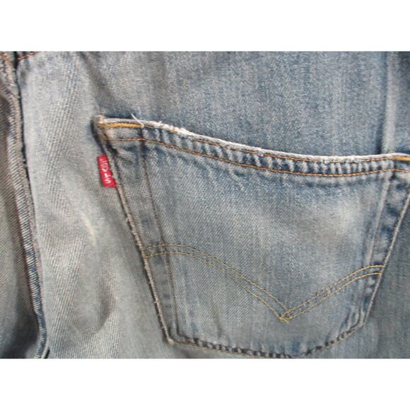 Vintage LEVI'S Baggy 595 Men's 31x34 Jeans - Picture 11 of 16